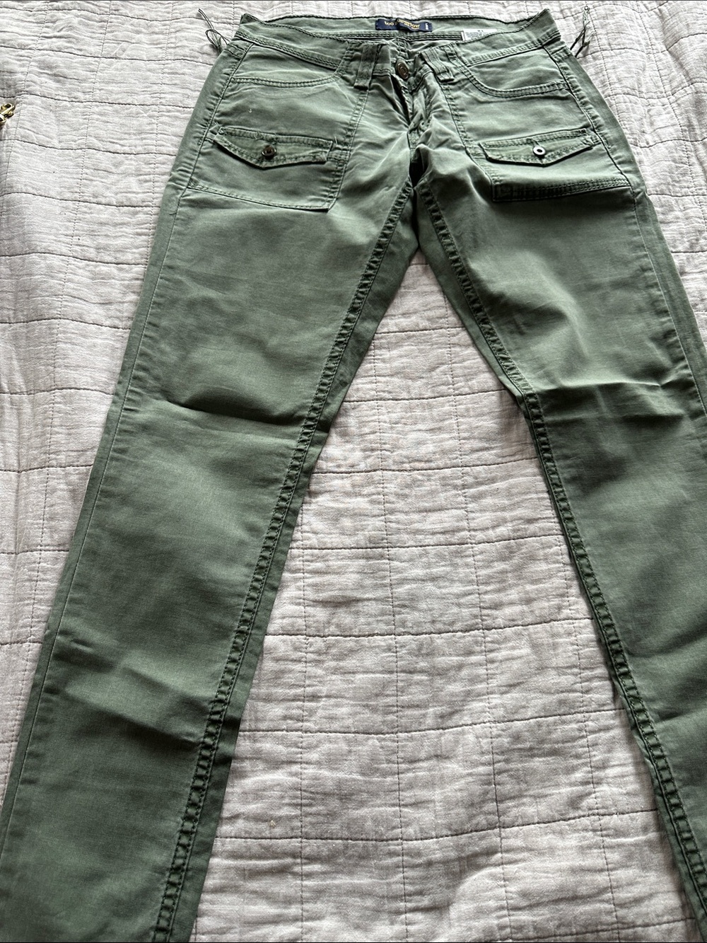 Levi's Olive Green Skinny Jeans